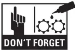DON'T FORGET