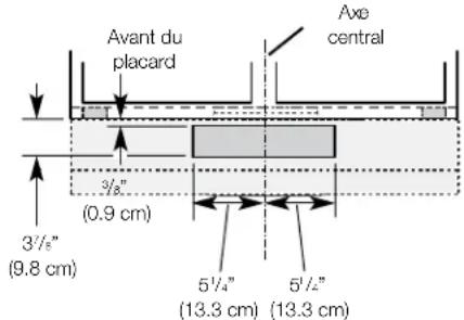 FRIGIDAIRE FHWC3025MB - PRÉPARATION DE L'EMPLACEMENT - 1