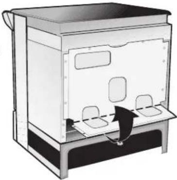 FRIGIDAIRE FGES3065KB - Accès au bloc de connexions et à la plaque de mise à terre. - 1