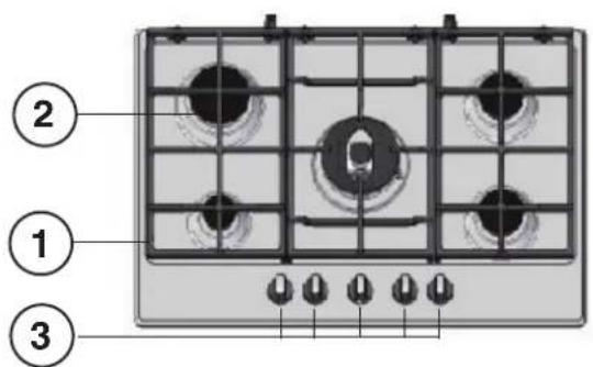HOTPOINT PKS 640 R X/HA - Geräteansicht - 1