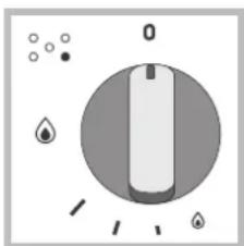 HOTPOINT PKS 640 R X/HA - Réglage "discret" de la flamme - 1