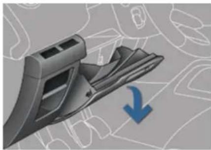 PEUGEOT 3008 (2016) - Rangements conducteur - 1
