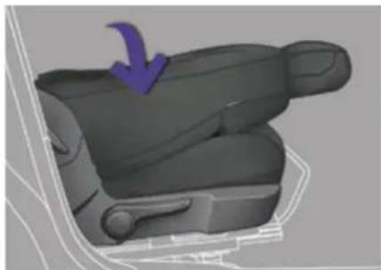 PEUGEOT 3008 (2016) - Position tablette, siège passager avant - 2