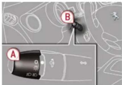 A B