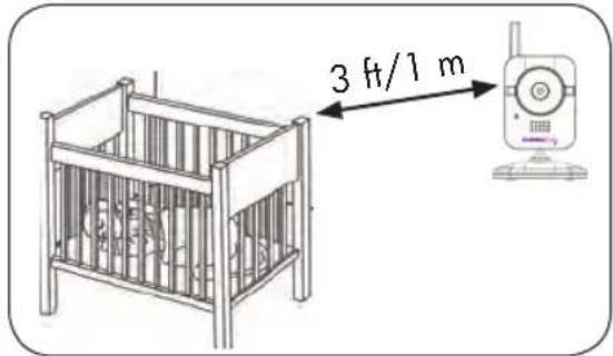 3 ft/1 m