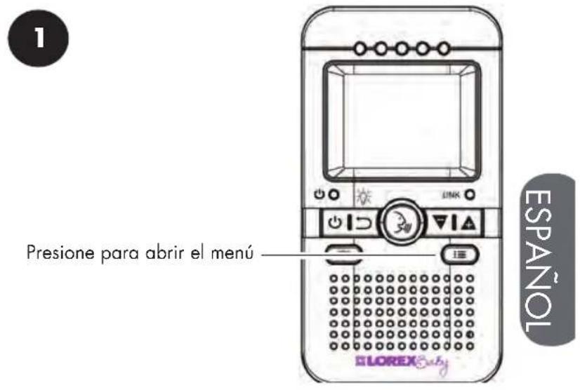 Presione para abrir el menú LOREX ESPAÑOL