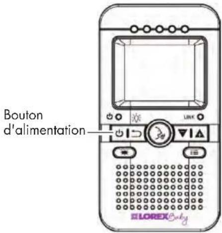 Bouton d'alimentation