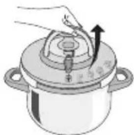 TEFAL Nutricook 6 L - The soft pressure cooking phase starts (this time is ready programmed). - 2