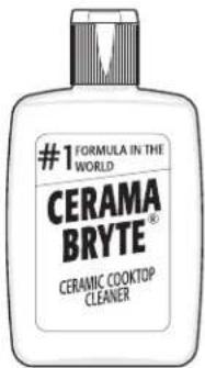 #1 FORMULA IN THE WORLD CERAMA BRYTE® CERAMIC COOKTOP CLEANER