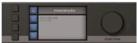 Internetradio Display Beyond Dining to Work FUNCTION