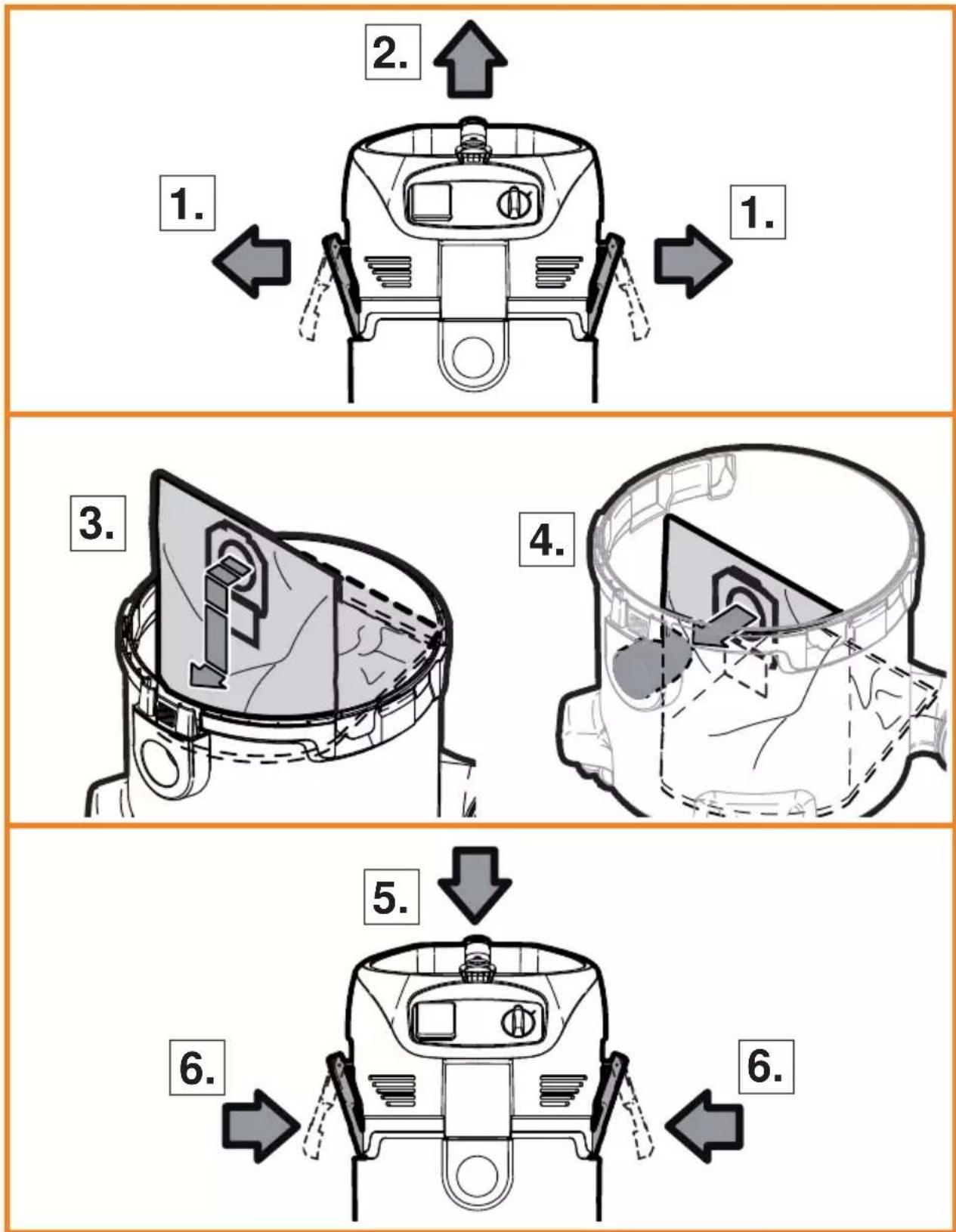 NILFISK ATTIX 40-01 PC INOX - Operating instructions - 8