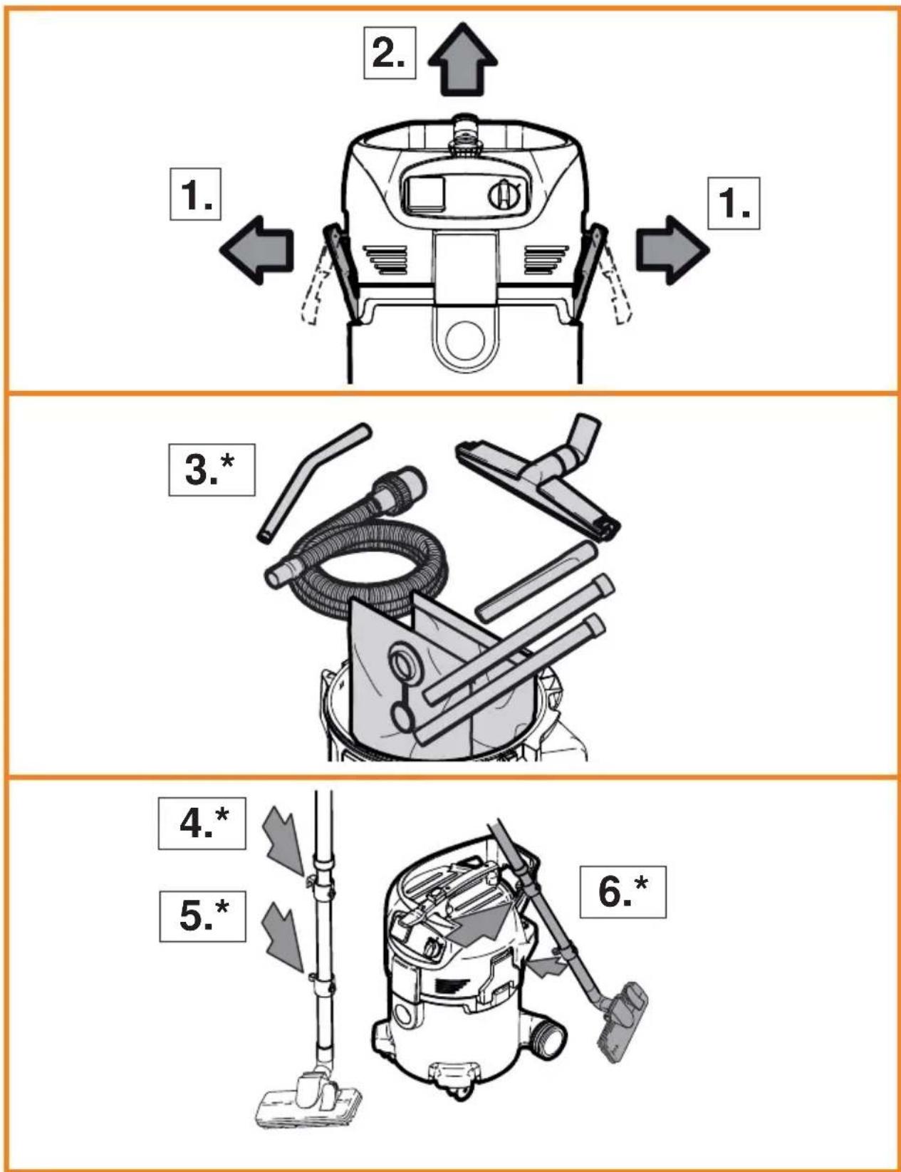 NILFISK ATTIX 40-01 PC INOX - Operating instructions - 5