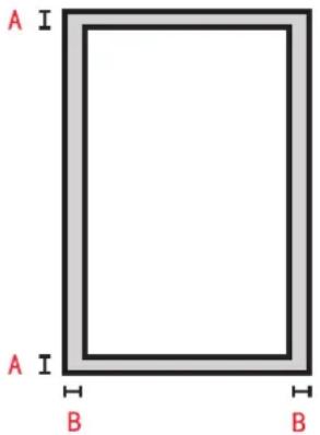 PANTUM M6600NW - Zone non imprimable et zone de non numérisable - 1