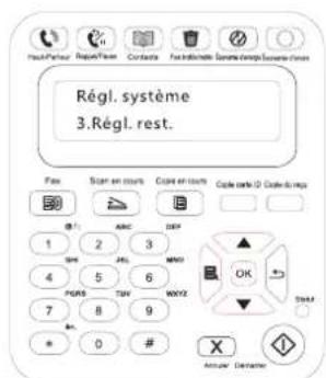 Rég1. système 3.Rég1. rest.
