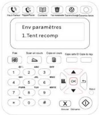 Houd-Perteur Sappel Puzzle Contacts Fax receivable Enzone Enzone Enzone Env paramètres 1.Tent recomp Fax Scan en cours Copy en cours Copy carte ID Copy du help @ /i ABC DEF 1 2 3 GNC JKL MNO 4 5 6 PORTS TOV HWYZ 7 8 9 * 0 # Ammar Déname