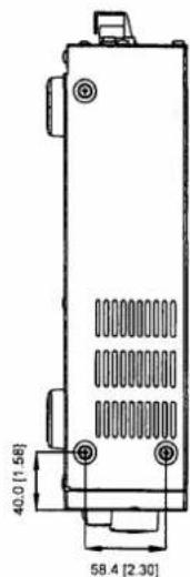40.0 [1.58] 58.4 [2.30]