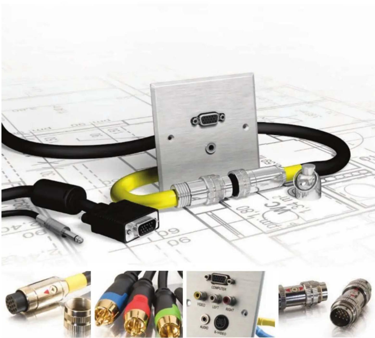 C2G 0.5m RapidRun RCA Component Video Flying Lead - RapidRUN - 1
