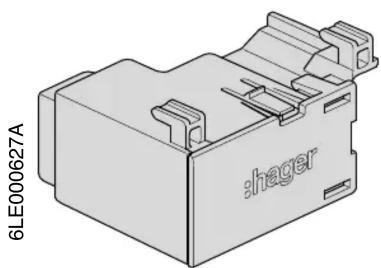 Technical line drawing of a shager component (no text or symbols on the diagram itself)