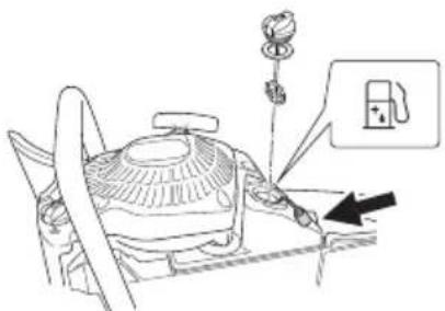 HITACHI CS51EA - Nettoyage du filtre à carburant (Fig. 37) - 1