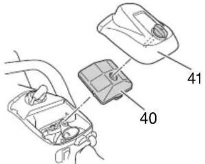 HITACHI CS51EA - Filtre à air (Fig. 32) - 1