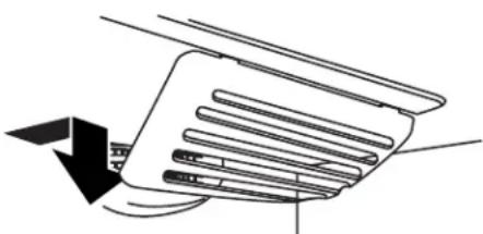 KITCHENAID KBRS22KWWH - Changing the Freezer Light Bulb - 1