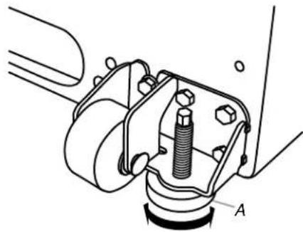 KITCHENAID KBRS22KWWH - Style 2- Vis (pied) de réglage de l'aplomb - 1