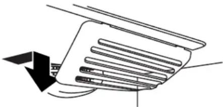 KITCHENAID KBRS22KWWH - Remplacement de l'ampoule du compartiment de congélation - 1