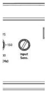 15 -150 30 (Hz) Input Sens.