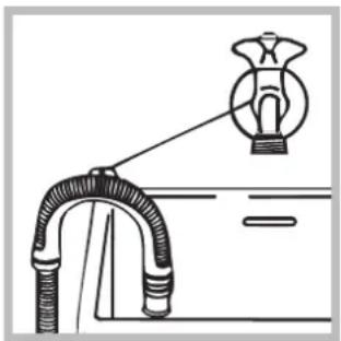 INDESIT BWA 81283X W EU - Підключення зливного шланга - 2