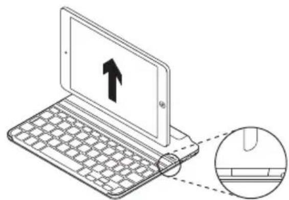 LOGITECH Ultrathin - Ta loss iPad mini-enheten - 2