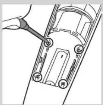 PHILIPS Series 7000 BT7085 - Removing the rechargeable battery - 5