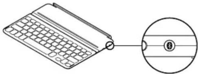 LOGITECH Ultrathin Keyboard Cover i5 - Yhteyden muodostaminen toiseen iPadiin - 1