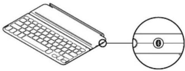 LOGITECH Ultrathin Keyboard Cover i5 - Forbindelse til en anden iPad - 1