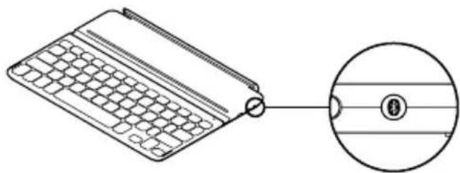 LOGITECH Ultrathin Keyboard Cover i5 - Podłączanie innego tabletu iPad - 1