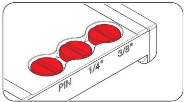 PIN 1/4" 3/8"
