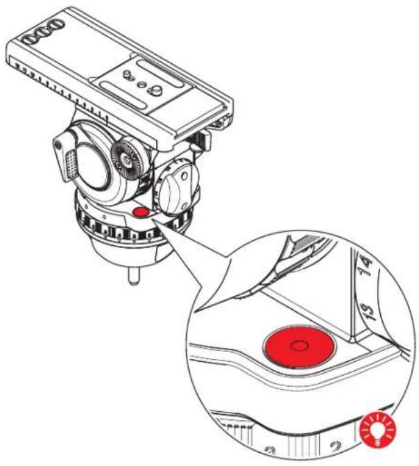 Sachtler Video 20 S1 - Selbstleuchtende Libelle (Touch Bubble) - 1