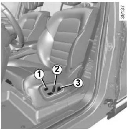 RENAULT Espace (2017) - SIÈGE AVANT À COMMANDES ÉLECTRIQUES (1/2) - 1