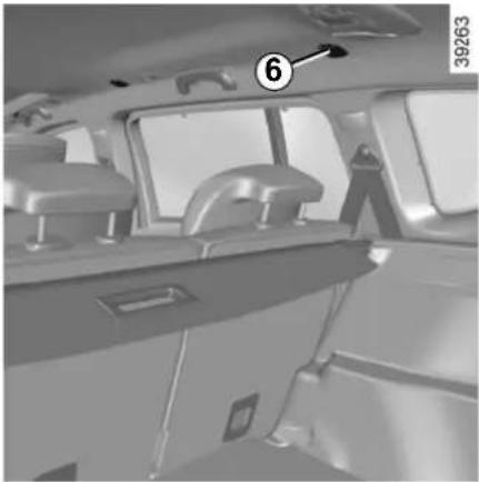 RENAULT Espace (2017) - FILET DE SÉPARATION DE BAGAGES (2/2) - 1