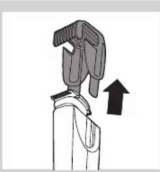 PHILIPS Series 9000 BT9290 - Cleaning the appliance and the combs - 1