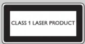 CLASS 1 LASER PRODUCT