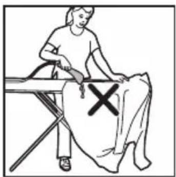 Illustration of a person sitting on a bench with a tool, marked with an 'X' symbol (no text or symbols present)