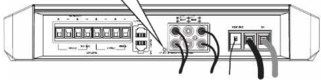 Diagram of a network device rear panel showing ports, connectors, and cable connections with labels like 'USSR', 'USB', and 'PANOS'.