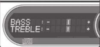 BASS : - TREBLE: -