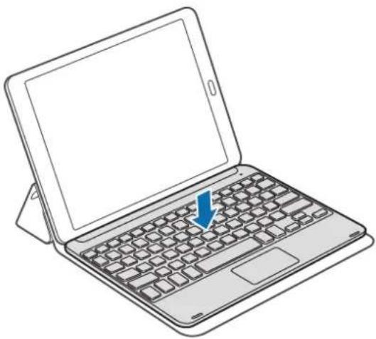 SAMSUNG EJ-FT810YBEGSW - Работа с чехлом - 1