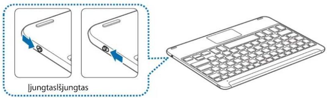 SAMSUNG EJ-FT810YBEGSW - Klaviatūros jjungimas ir išjungimas - 1