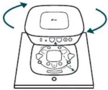TP-LINK Omada EAP225 - ■ Vaihtoehto 3: Asennus seinälle - 2