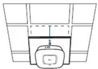 TP-LINK Omada EAP225 - ■ Mulighed 1: Montering på loftskinne - 10