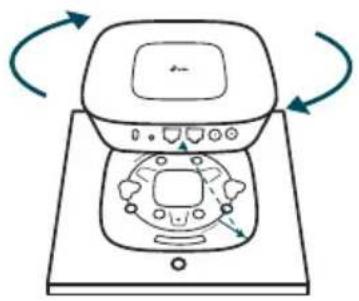 TP-LINK Omada EAP225 - ■ Optie 1: Plafond rail montage - 14