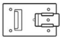TP-LINK Omada EAP225 - ■ Optie 1: Plafond rail montage - 1