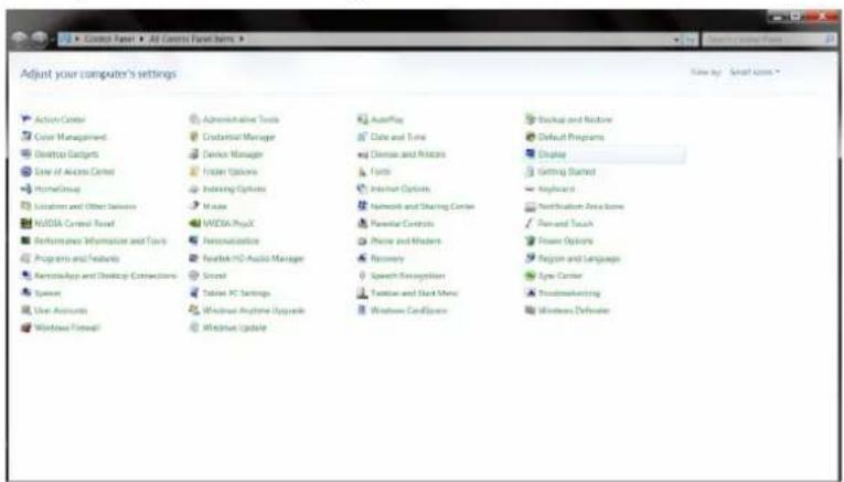 AOC e2270Swn - Windows 7 - 2